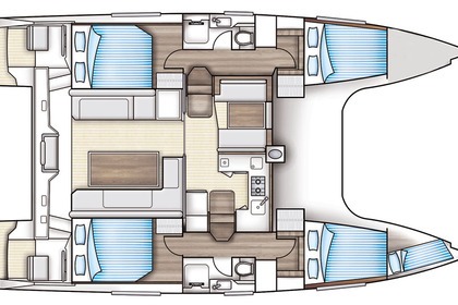 Noleggio Catamarano  Nautitech 40 Laurio