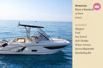 Location Bateau à moteur Beneteau Flyer 9 Sundeck Positano