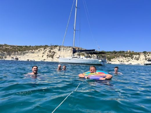 Creek Marina, Ta' Xbiex Sailboat Elan 410 alt tag text