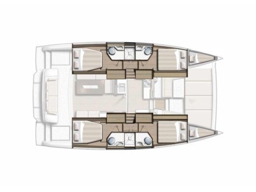 Catamaran  Bali 4.2 Boat design plan