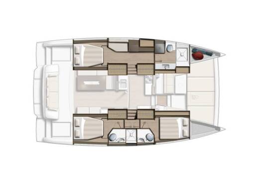 Catamaran  Bali 4.2 boat plan