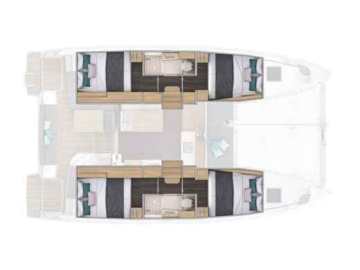 Catamaran Lagoon 38 Boat design plan