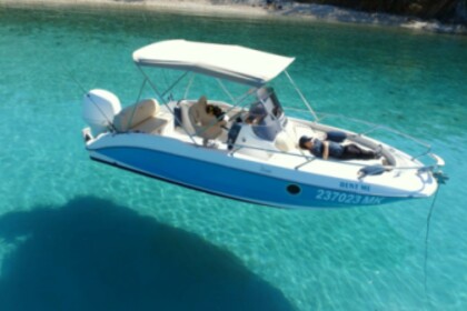 Rental Motorboat Sessa Marine Key Largo 20 Deck Malinska