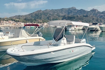 Rental Boat without license  Barqa Q20 Giardini Naxos