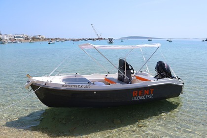 Miete Boot ohne Führerschein  Assos 450 Paros