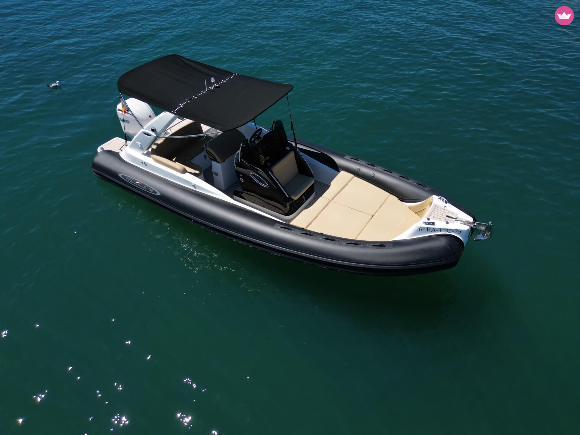 Rent Maestrale 740 RIB (2025) in Port d'Andratx - Nautal
