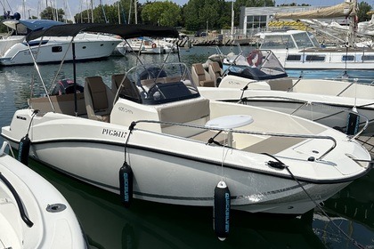 Miete Motorboot Quicksilver Activ 605 Open Canet-en-Roussillon