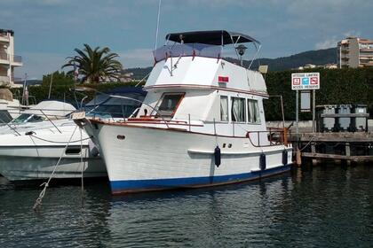 Verhuur Motorboot Island gypsy Trawler Mandelieu-la-Napoule