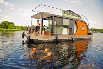 Charter Houseboat Nautilus Hausboote Nautino maxi Tagescharter führerscheinfrei Berlin