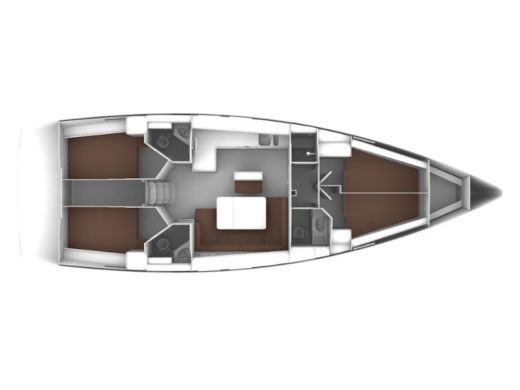 Sailboat Bavaria  Bavaria Cruiser 46   boat plan