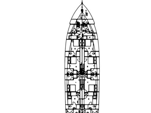 Sailboat  Motorsailer Carpe Diem Boat layout
