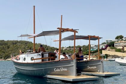 Hire Motorboat Llaüt tradicional -  Bahía de Palma Palma de Mallorca