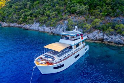 Hire Motor yacht custom 2024 Fethiye