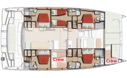 Catamaran Bali - Catana Bali 5.8 boat plan