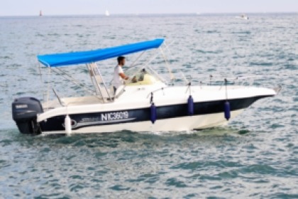 Hire Motorboat Cap camarat Seabird 6.55 Golfe Juan