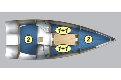 Rental Sailboat  Maxus 28 Prestige + Wilkasy