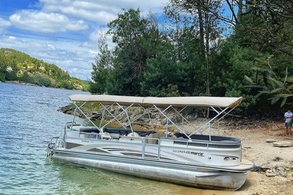 Location Bateau à moteur Harris Flotebote Sunliner 220 Barragem de Castelo de Bode