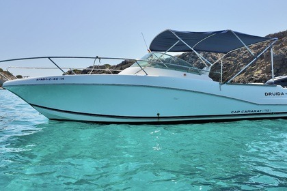 Hire Motorboat Jeanneau Cap Camarat 755 Walk Around Port d'Addaia