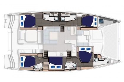 Rental Catamaran  Moorings 5000-5/4 Road Town