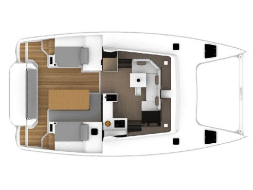 Catamaran Aventura 34 Boat design plan