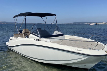 Charter Motorboat Quicksilver 605 sundeck Sète