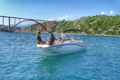 Rental Motorboat Quicksilver Activ 675 Open Jasenice, Zadar County