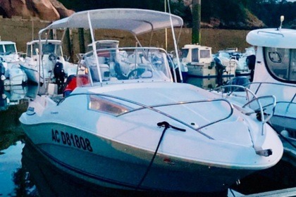 Hire Motorboat Quicksilver 6.35 Commander WA Trebeurden