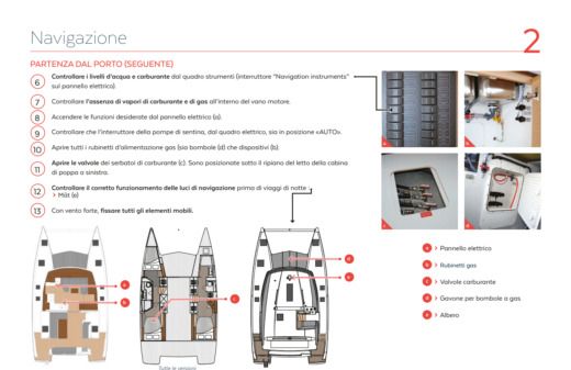 Catamaran Fountaine Pajot Isla 40 Plano del barco