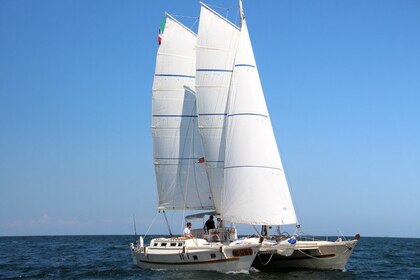 Noleggio Catamarano LWB di Bonirola di Gaggiano Wharram tiki 38 La Spezia