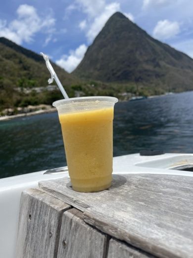 Castries Motorboat Mirage 2001 alt tag text