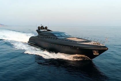 Charter Motor yacht Mangusta black 108ft. Cabo San Lucas