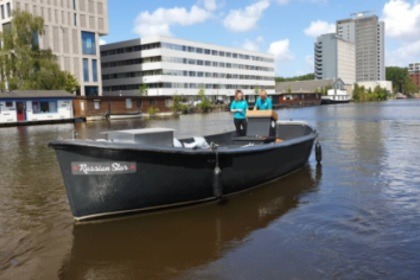 Verhuur Motorboot Harding 8,5 meter Amsterdam