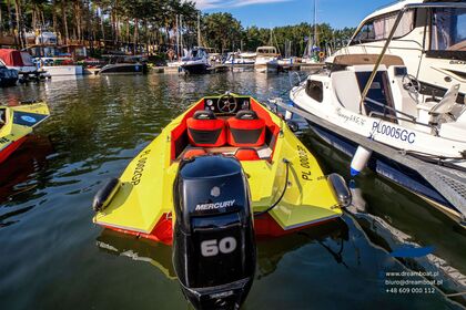 Czarter Łódź motorowa H1 Stealth 60 Giżycko