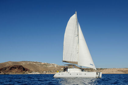 Location Catamaran LAGOON 500 Santorin