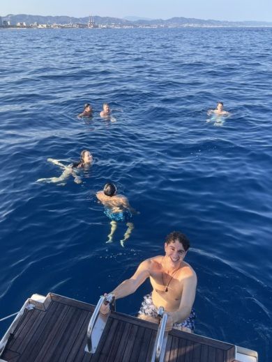 Barcellona Sailboat Dufour 45e Performance alt tag text