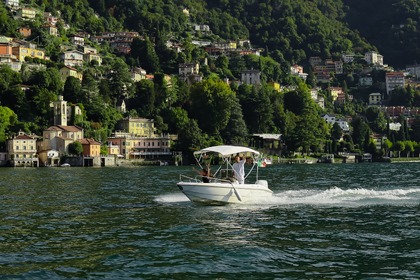 Hire Boat without licence  Marino Atom 450 Lake Como