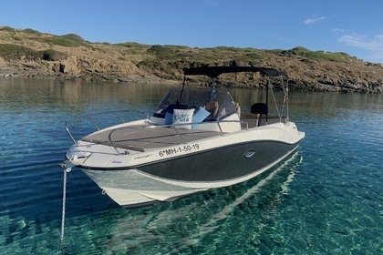 Charter Motorboat Quicksilver 675 Sundeck Mahón