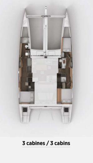 Catamaran Outremer 51 Boat design plan