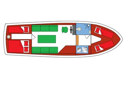 Rental Motorboat Palan DL 1100 Woubrugge
