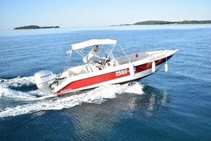 Rental Motorboat NAVALPLASTICA emy 19 Croatia