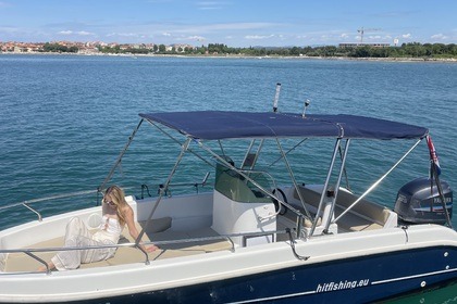 Rental Motorboat Tecnofiber Alamar 22 Umag