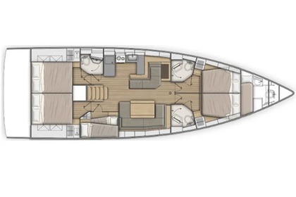 Rental Sailboat  Oceanis 51.1 Paros