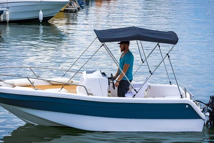 Miete Boot ohne Führerschein  Jeanneau Navy Blue Premium 5 places Cap d’Agde