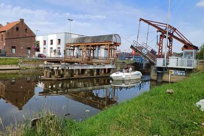 Rental Motorboat Gobbi 225s - ook per uur te boeken Dendermonde