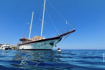 Rental Gulet Wooden Sailing Yacht Rhodes