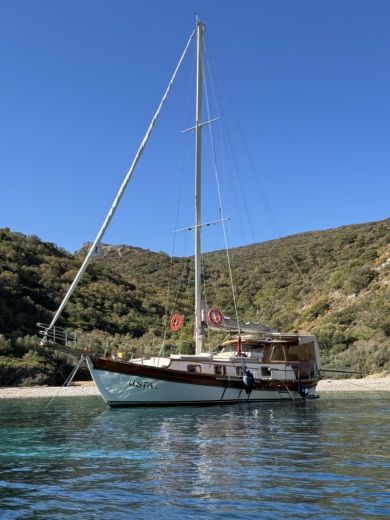 Motorboat Bodrum gulet 1970 boat plan