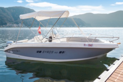 Rental Motorboat Orizzonti Open Syros 190 Caslano