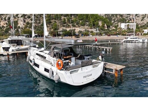 Sailboat Dufour 44 Performance Planta da embarcação