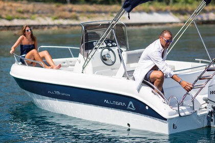 Charter Boat without licence  allegra 19 Cetara