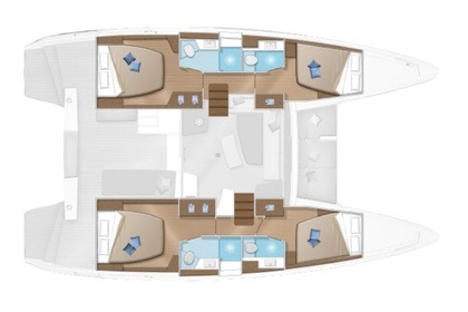 Hire Catamaran Lagoon Lagoon 42 Millenium Marseille